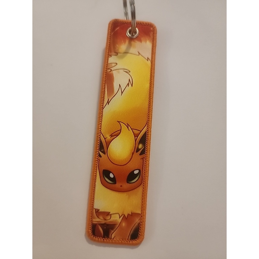 Pokemon 1 Piece Double Sided 5‎ Inch Flareon Keychain